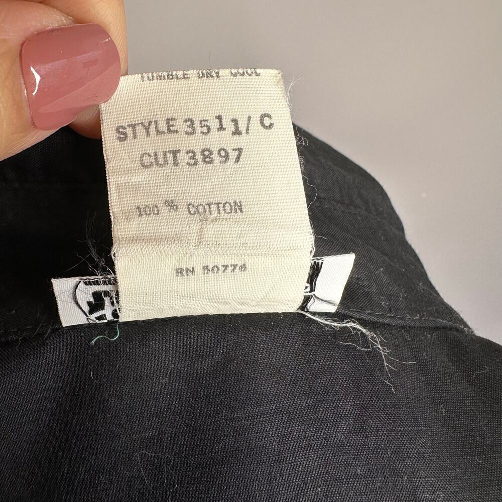 Vintage 1980s Sweet Inspirations Western Pearl Snap Rhinestone Shirt - Picture 8 of 8